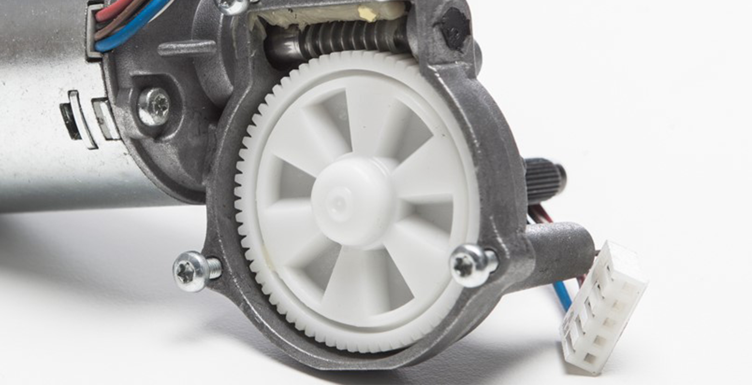 Gearboxes with plastic gears for electric motors Stagnoli has the