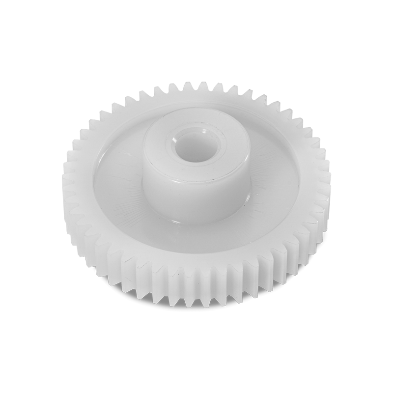 plastic spur gears white