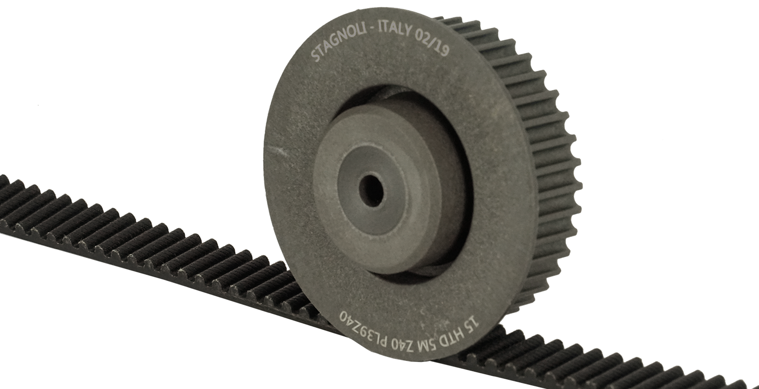 NEW PRODUCT IN THE CATALOG THE TECHNOPOLYMER TOOTHED PULLEYS WITH HTD