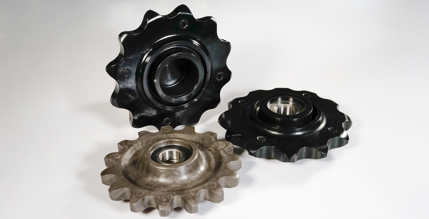 technopolymer gears for agricultural machines