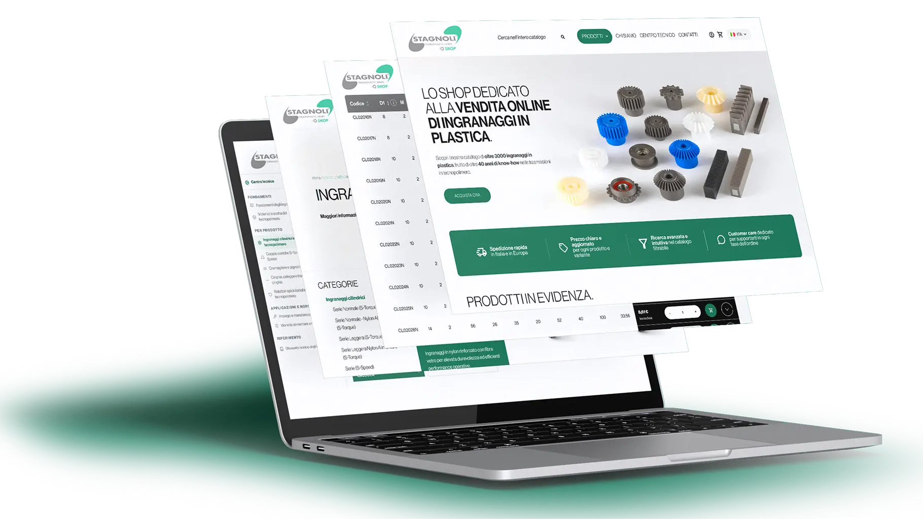 Desde hoy puedes comprar online los engranajes estándar Stagnoli.