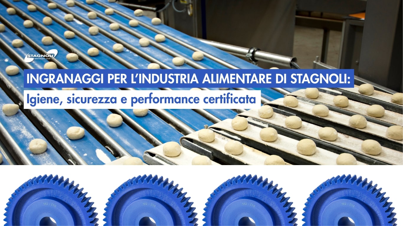 Ingranaggi per settore alimentare