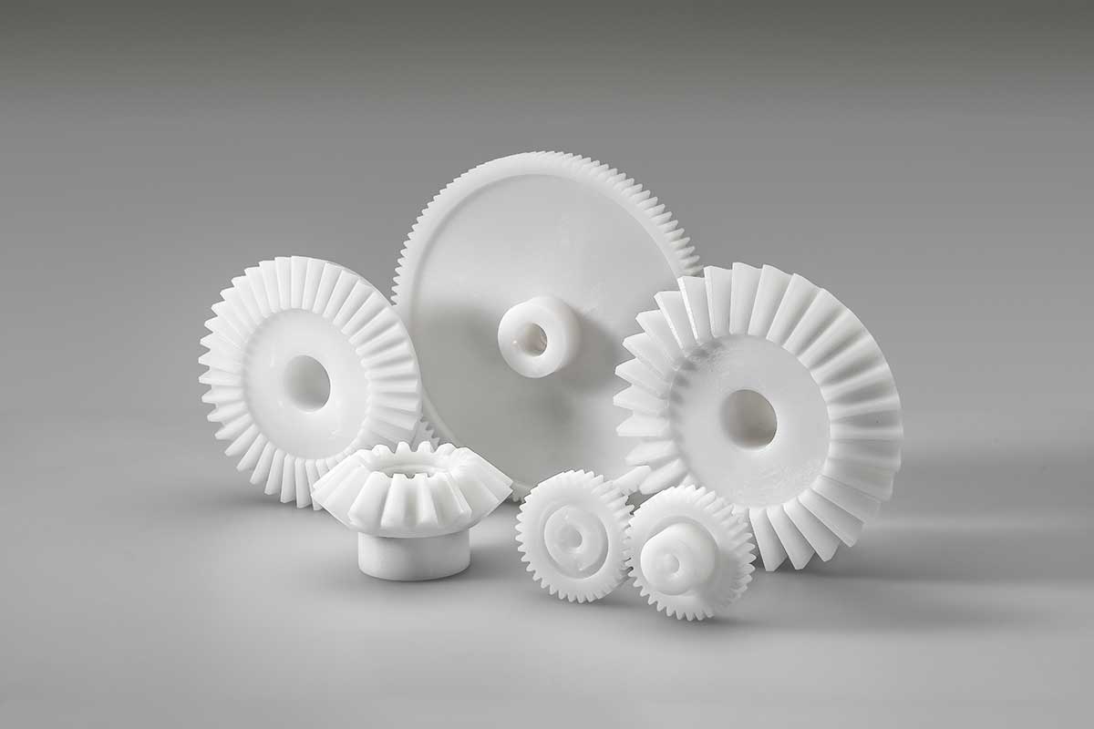 production of technopolymer gears